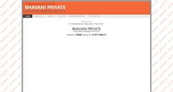 Desktop Screenshot of bhavaniprivateiti.org